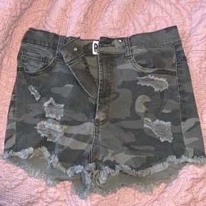 Camo shorts